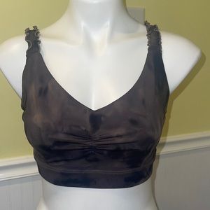 JoyLab ladies brown camouflage sports bra. Medium.